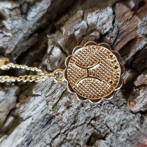 Pisces Necklace. Piscis Constellation Zodiac Zodiaco Tarrot Mystical Sexy Cute - Picture 11 of 12